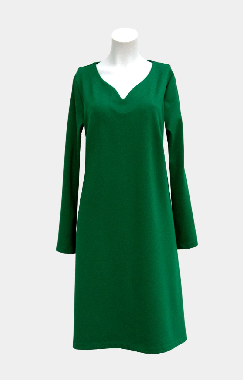 vihreä-kotimainen-mekko-juhlaan-damadesign