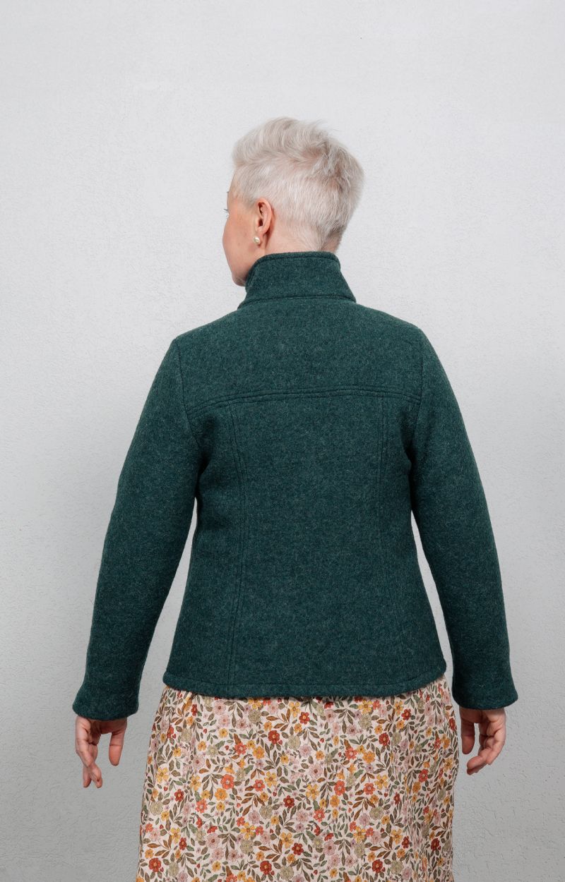 Villakangastakki OONA kauluksella - Image 4