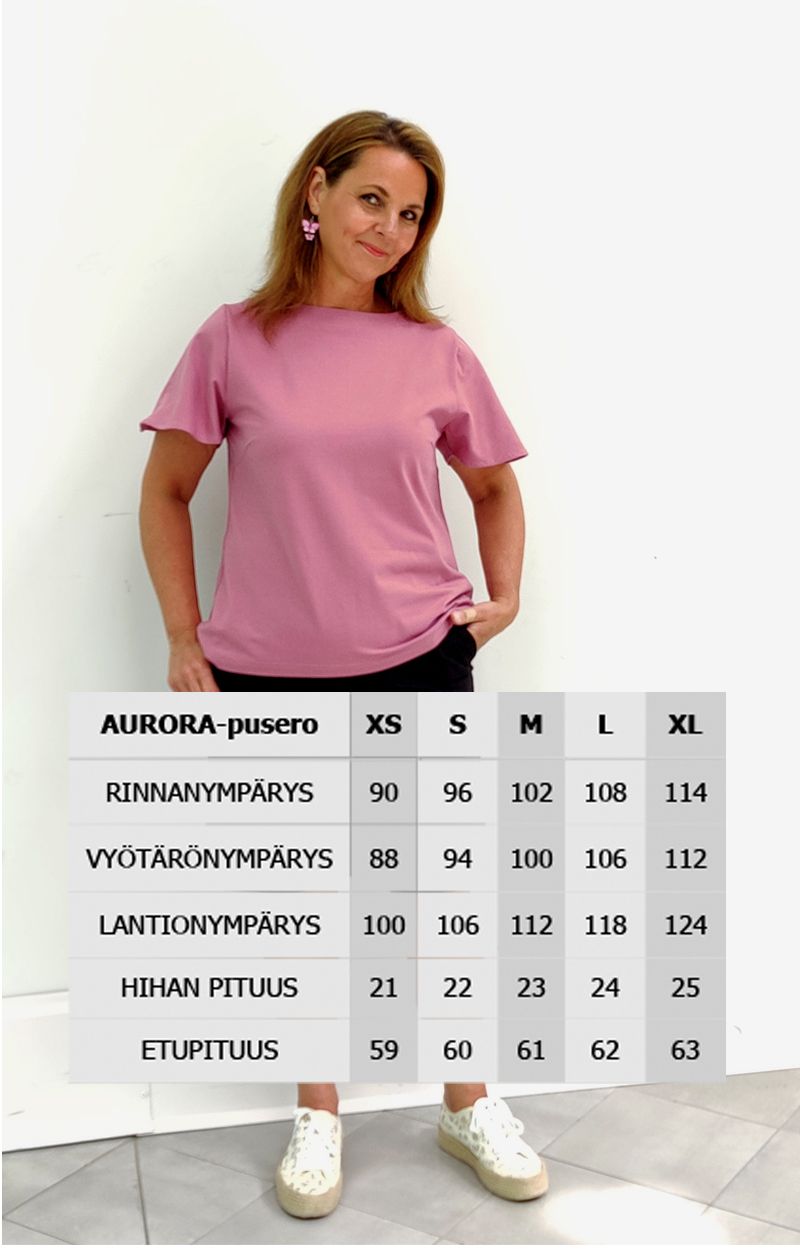 Trikoopusero AURORA perhoshihoilla - Image 7